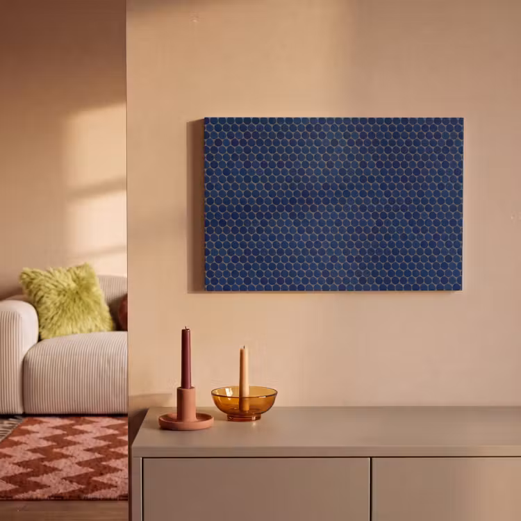 Penny - Mozaïek - Donkerblauw canvas 2cm klein 34 -sfeer1