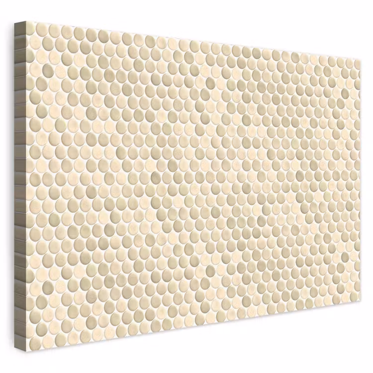 Penny - Mozaïek - Zand canvas 2cm klein 34 -3d