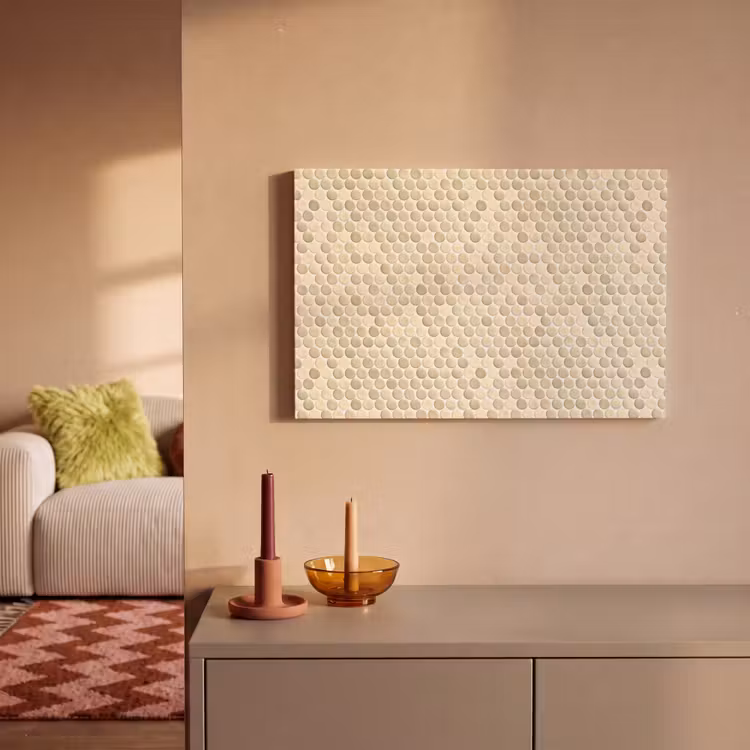 Penny - Mozaïek - Zand canvas 2cm klein 34 -sfeer1