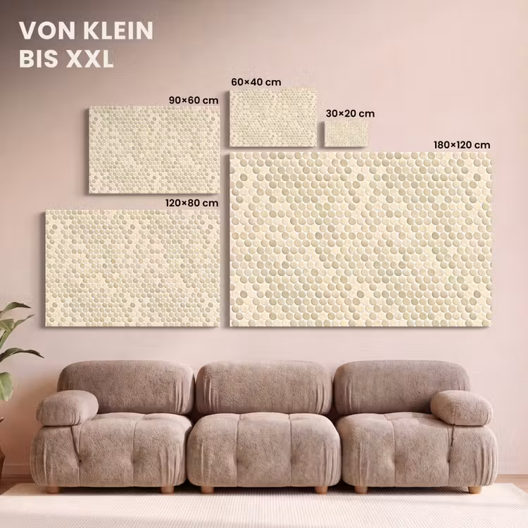 Penny - Mozaïek - Zand canvas 2cm klein 34 -Xsfeer8_DE