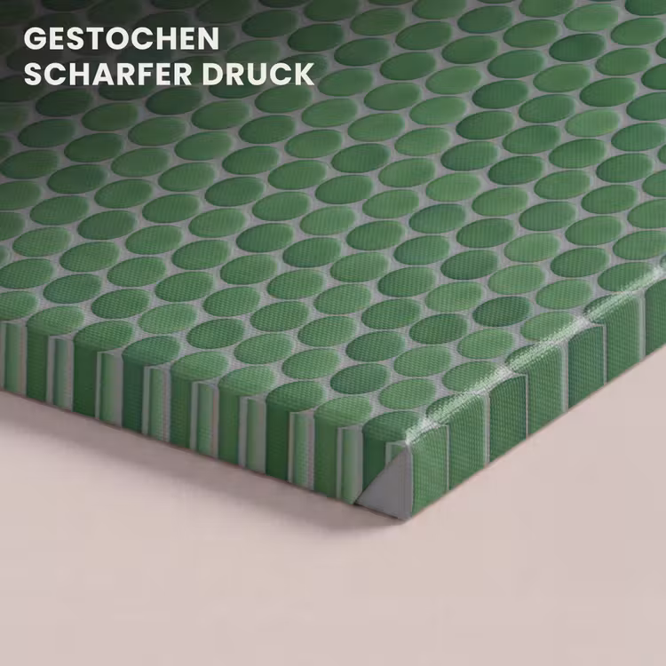 Penny - Mozaïek - Bosgroen - Green canvas 2cm klein 34 -closeup_print_DE