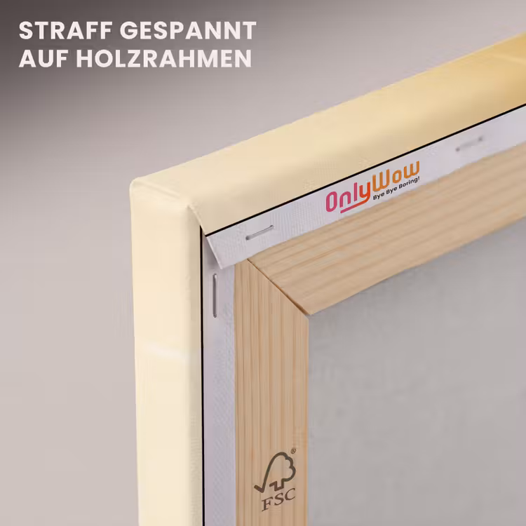 Pannenkoeken - Eten - Honing - Geel canvas 2cm klein -uniquesellingpoint_afwerking-onlywow_DE