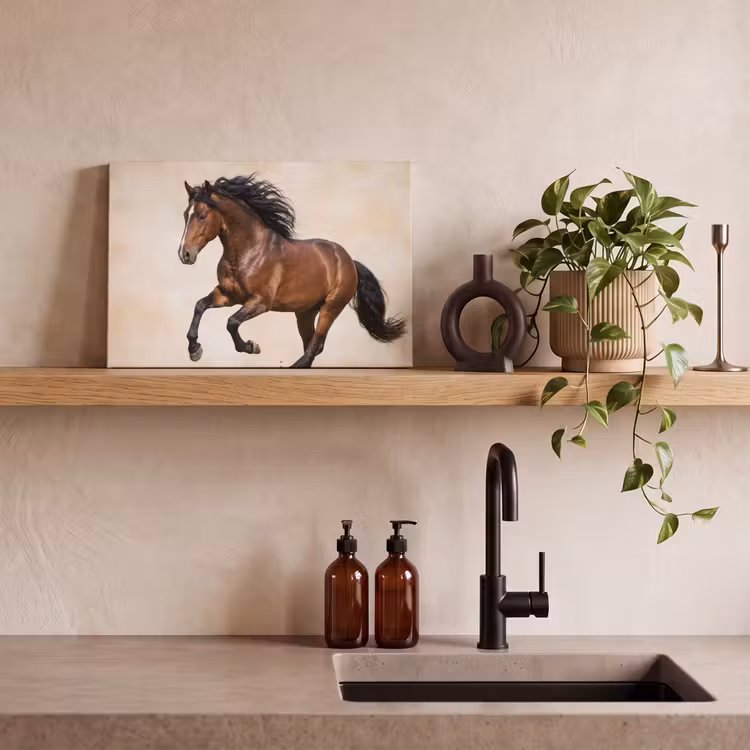 Paard - Galop - Energie canvas 2cm klein -sfeer6