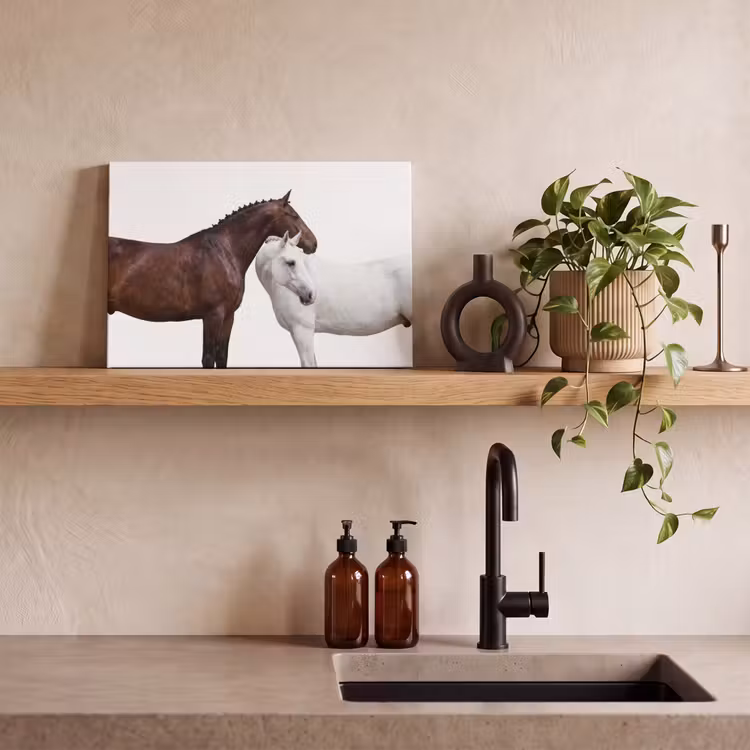 Paard - Modern - Balans canvas 2cm klein -sfeer3