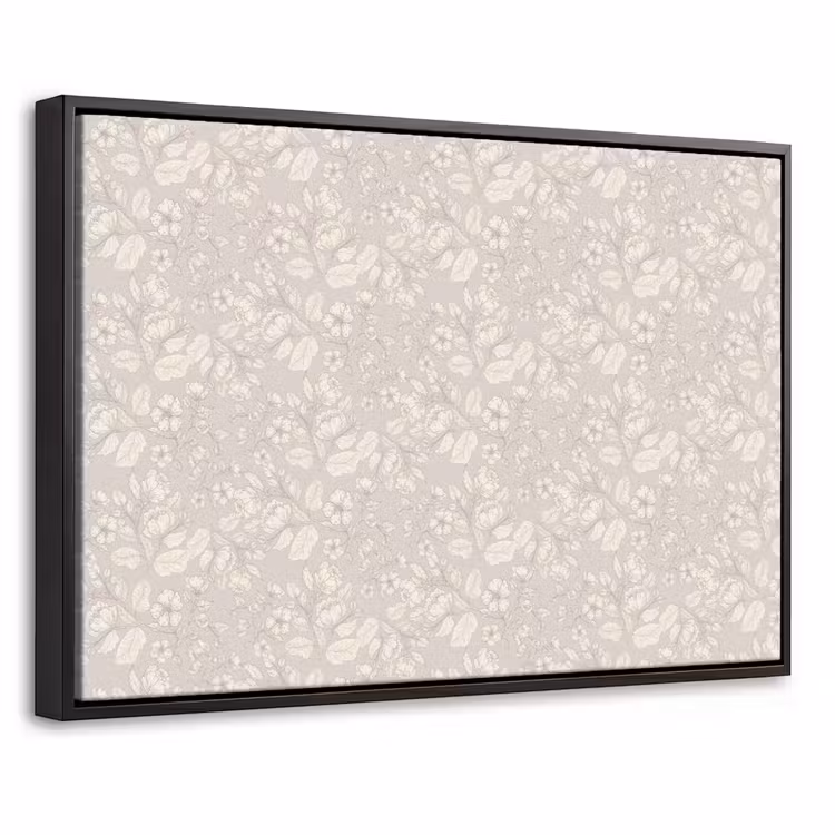 Pioenrozen - Bloesem - Bessen Canvas met baklijst klein 1125 -threedimensional_3d_global