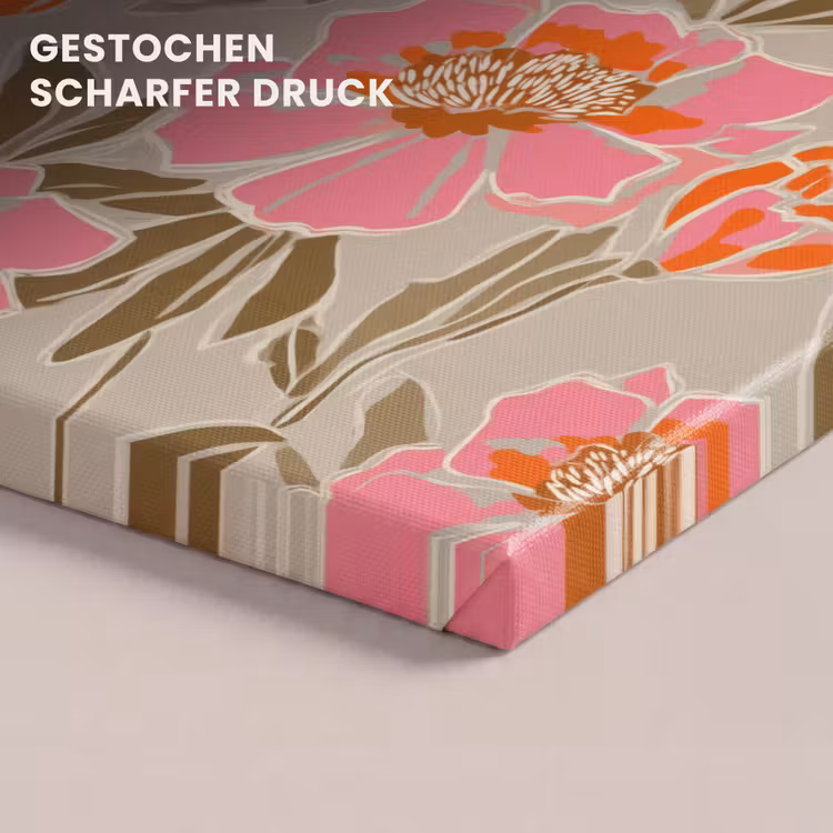 Pioenrozen - Patroon - Roze canvas 2cm klein 34 -uniquesellingpoint_afwerking-onlywow_DE