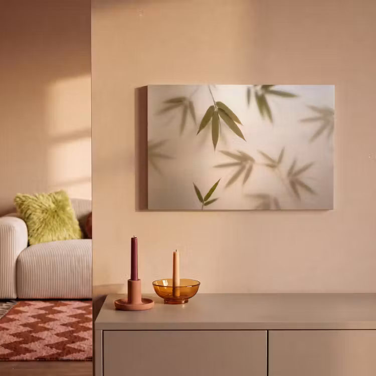 Planten - Bladeren - Natuur - Groen canvas 2cm klein -sfeer1