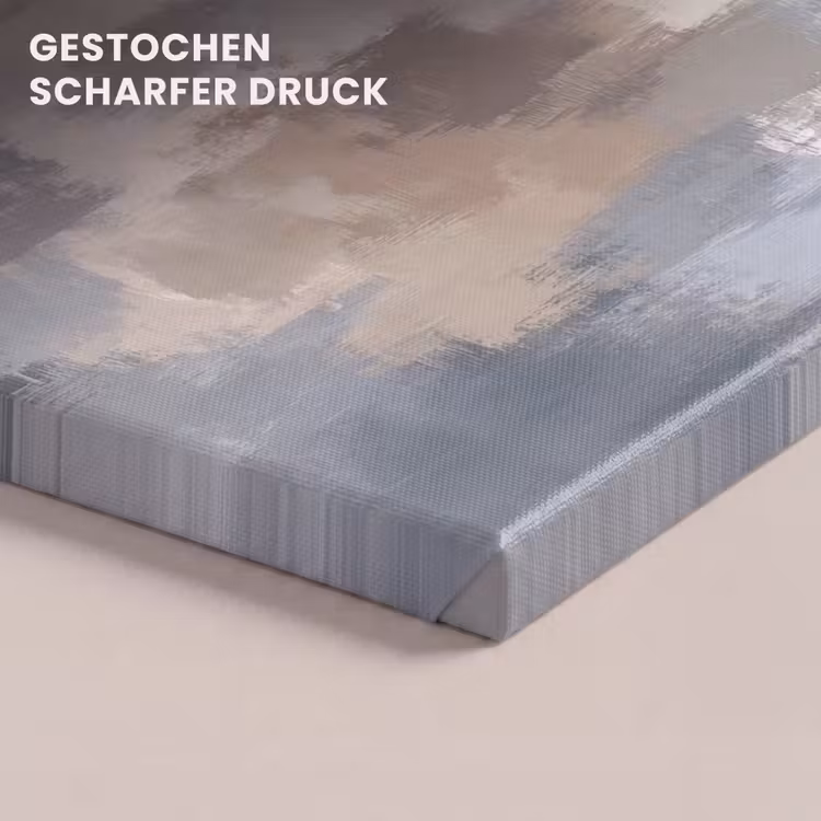 Penseelstreken - Schilderij - Beige canvas 2cm klein -uniquesellingpoint_afwerking-onlywow_DE