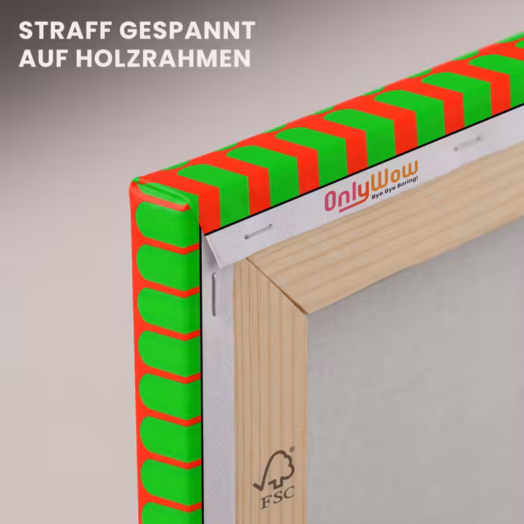 Stippen - Patroon - Groen canvas 2cm klein 34 -uniquesellingpoint_afwerking-onlywow_DE