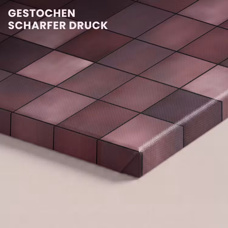 Vierkant - Tegel - Patroon - Paars canvas 2cm klein 34 -closeup_print_DE