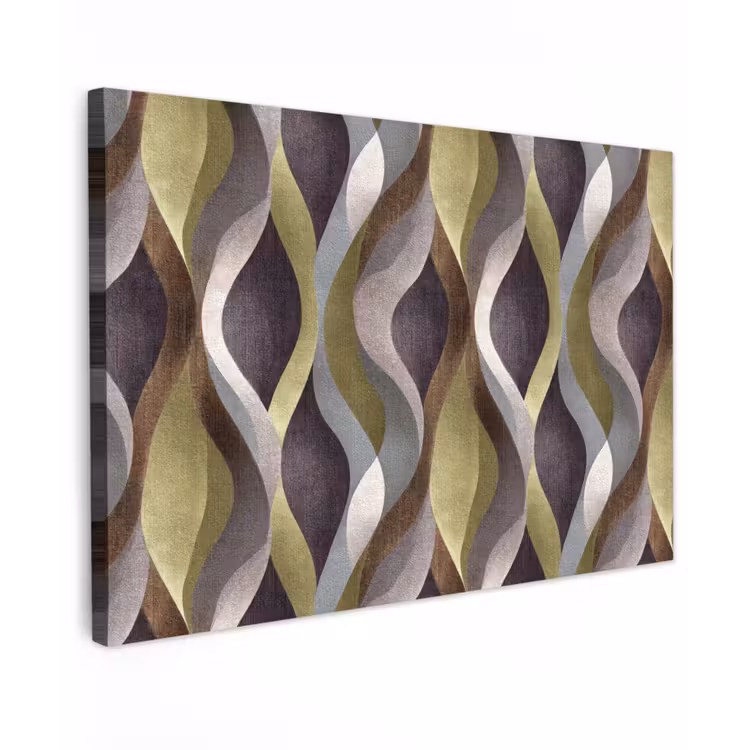 Retro - Banen - Kleurrijk canvas 2cm klein 34 -z3d