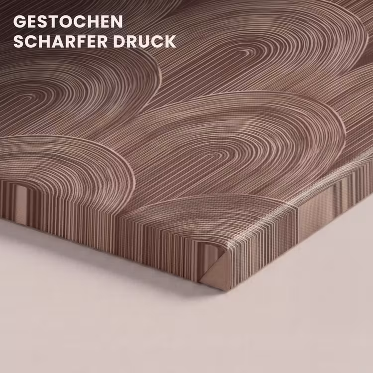 Ritmisch - Effect - Bruin canvas 2cm klein 34 -closeup_print_DE