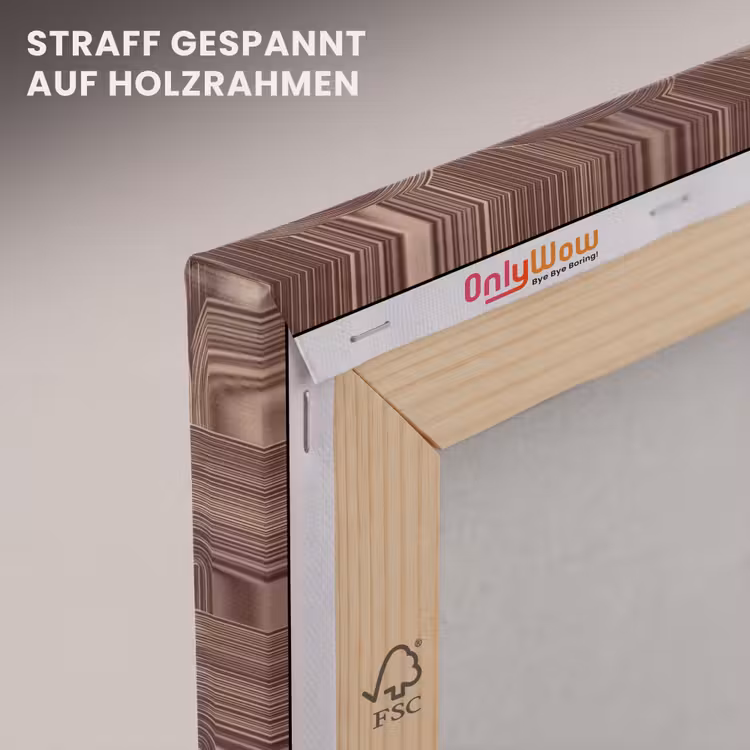 Ritmisch - Effect - Bruin canvas 2cm klein 34 -uniquesellingpoint_afwerking-onlywow_DE