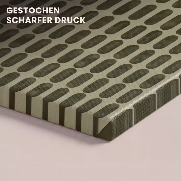 Ritmisch - Effect - Groen canvas 2cm klein 34 -closeup_print_DE