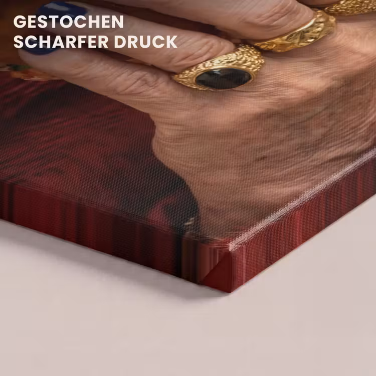 Broodje - Bontjas - Goud canvas 2cm klein -uniquesellingpoint_afwerking-onlywow_DE