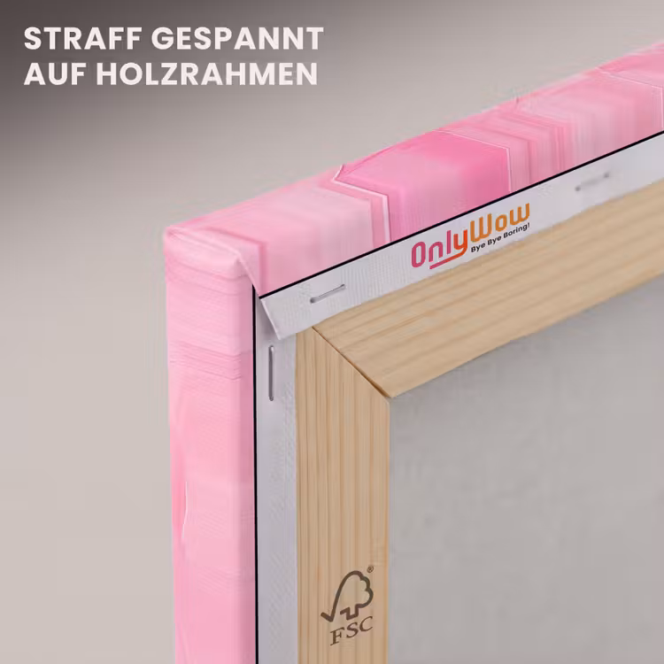 Roze - Verf - Coffee canvas 2cm klein -uniquesellingpoint_afwerking-onlywow_DE