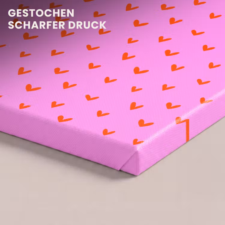 Rood - Hartjes - Roze - Patroon canvas 2cm klein 34 -closeup_print_DE