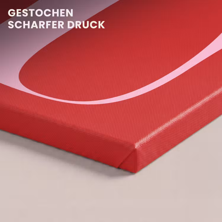 Rood - Love - Valentijn - Roze canvas 2cm klein -uniquesellingpoint_afwerking-onlywow_DE