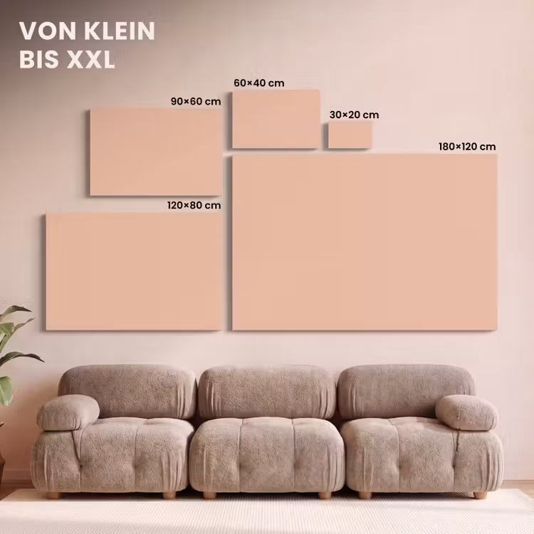 Blush - Terracotta - Nude canvas 2cm klein 34 -Xsfeer8_DE