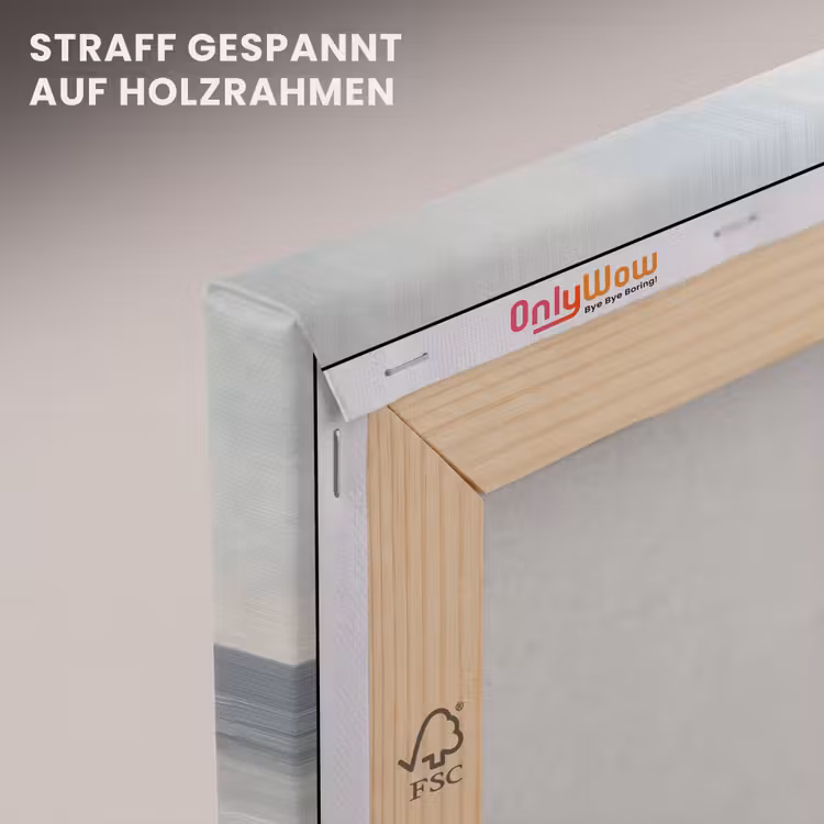 Roeiboot - Zee - Horizon canvas 2cm klein -uniquesellingpoint_afwerking-onlywow_DE