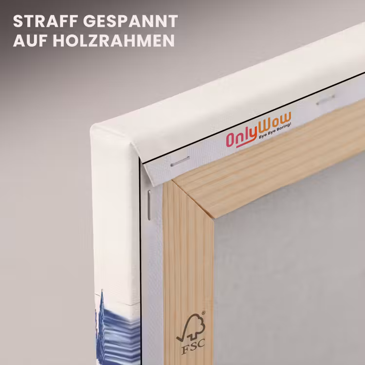 Rustiek - Landgoed - Blauw canvas 2cm klein -uniquesellingpoint_afwerking-onlywow_DE