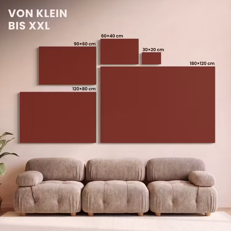 Rustic - Terracotta - Rood canvas 2cm klein 34 -Xsfeer8_DE