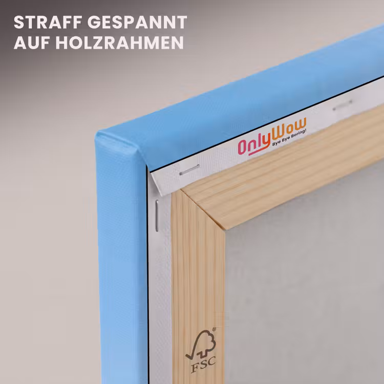 Glijbaan - Waterpark - Spiraal - Modern - Roze canvas 2cm klein -uniquesellingpoint_afwerking-onlywow_DE
