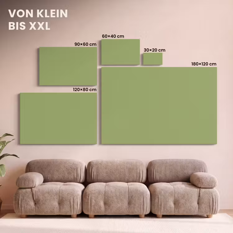 Sage - Green - Groen canvas 2cm klein 34 -Xsfeer8_DE