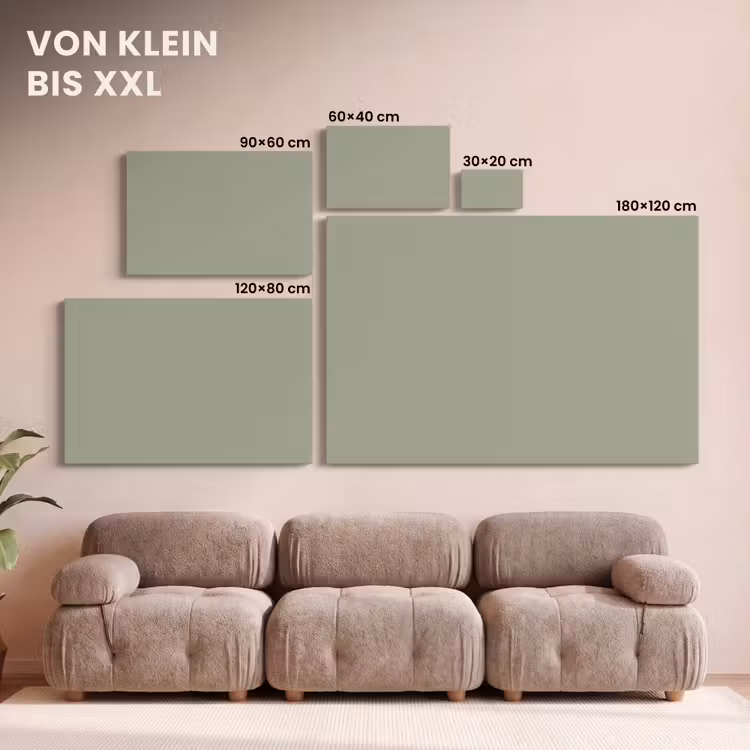 Sage - Mist - Groen canvas 2cm klein 34 -Xsfeer8_DE
