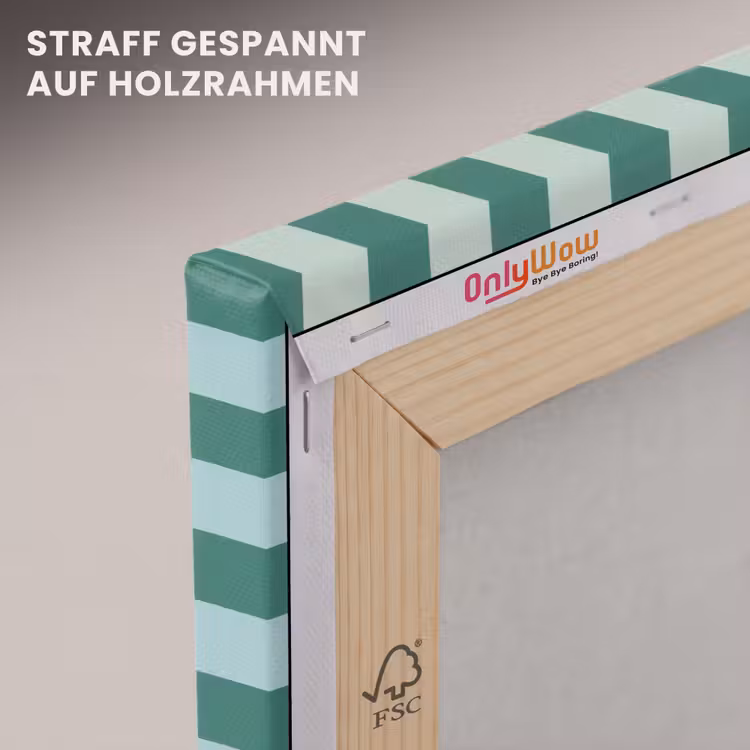 Schaak - Klassiek - Groen canvas 2cm klein 34 -uniquesellingpoint_afwerking-onlywow_DE
