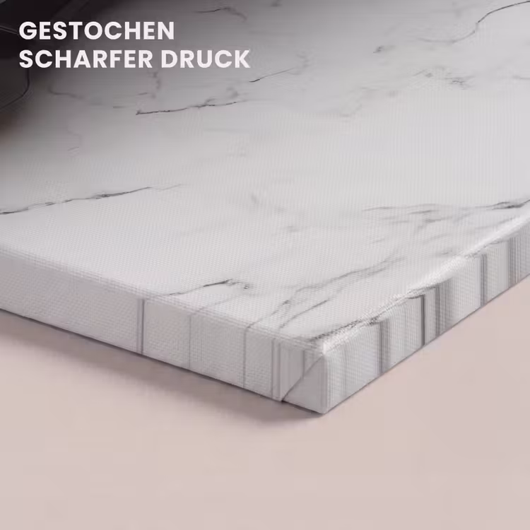 Schaakstuk - Koning - Zwart - Marmer canvas 2cm klein -uniquesellingpoint_afwerking-onlywow_DE