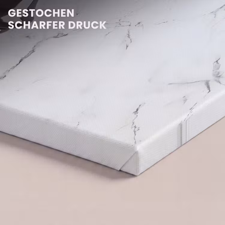 Schaakstuk - Loper - Zwart - Marmer canvas 2cm klein -uniquesellingpoint_afwerking-onlywow_DE