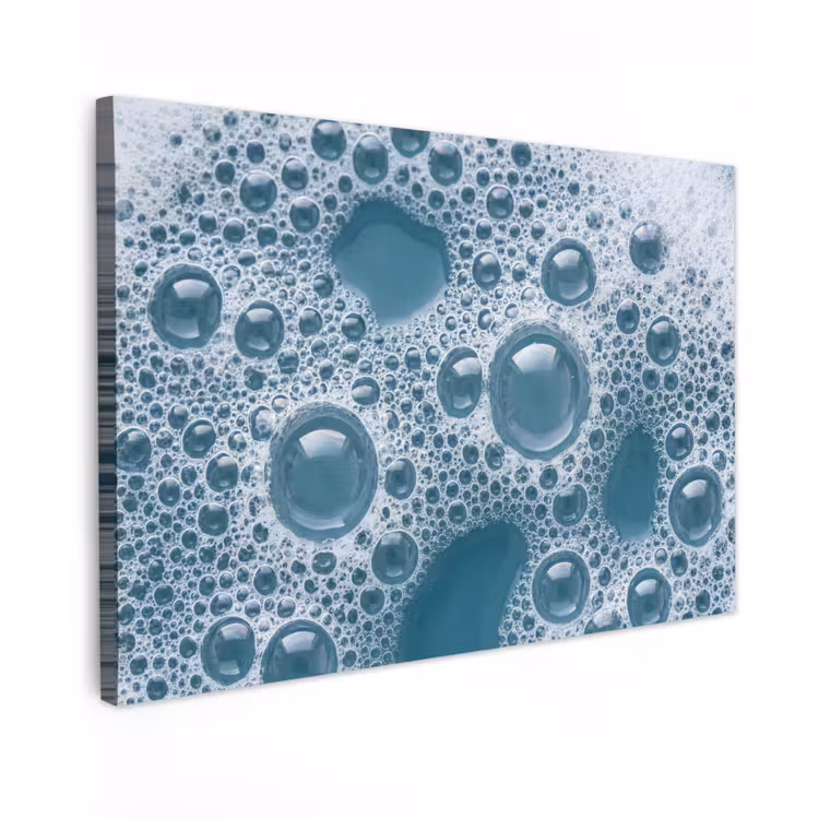 Schuim - Water - Textuur canvas 2cm klein -z3d