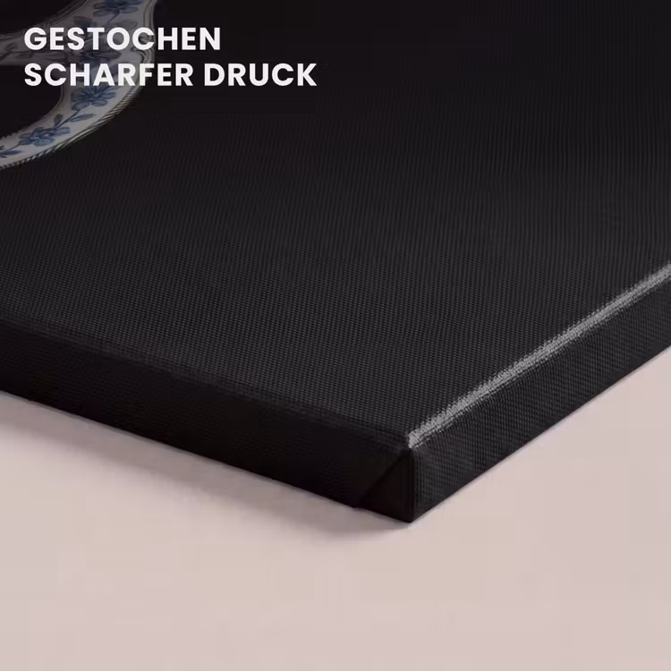 Schaar - Delfts blauw - Zwart canvas 2cm klein -uniquesellingpoint_afwerking-onlywow_DE