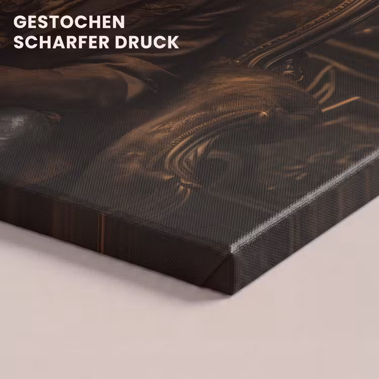 Chimpansee - Stoel - Pak - Bruin canvas 2cm klein -uniquesellingpoint_afwerking-onlywow_DE