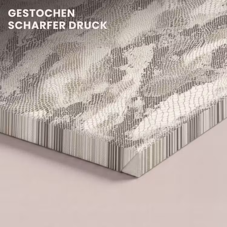Slang - Patroon - Taupe canvas 2cm klein 34 -closeup_print_DE