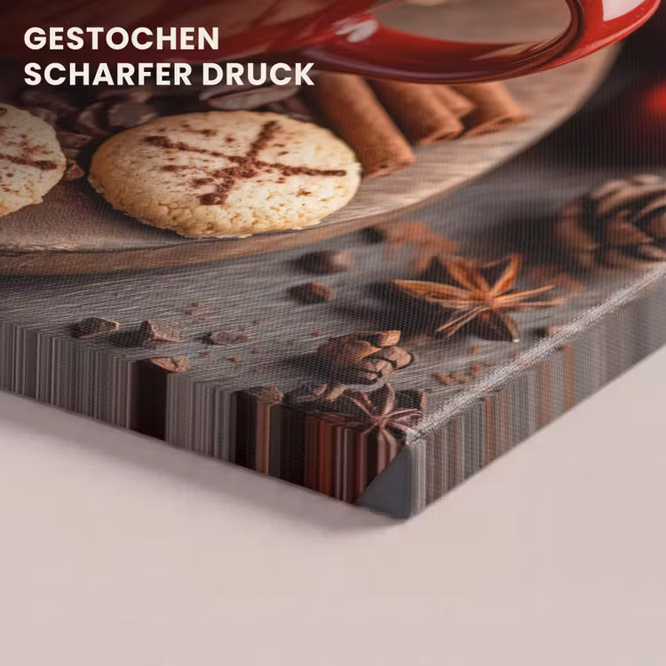Chocolademelk - Mok - Winter - Kerst - Gezelligheid canvas 2cm klein -closeup_print_DE