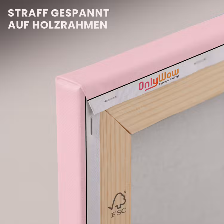 Nice - Paars - Roze canvas 2cm klein -uniquesellingpoint_afwerking-onlywow_DE