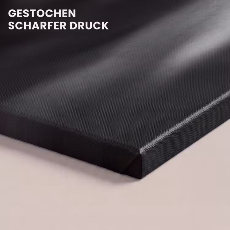 Schouder - Zijde - Rug - Zwart - Wit - Elegant canvas 2cm klein -closeup_print_DE
