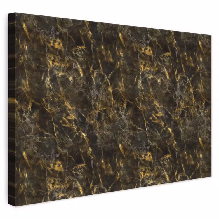 Zwart - Marmer - Goud canvas 2cm klein 34 -sfeer1