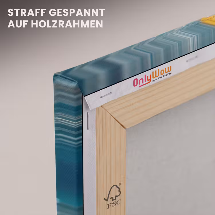 Duikbril - Eend - Water canvas 2cm klein -uniquesellingpoint_afwerking-onlywow_DE