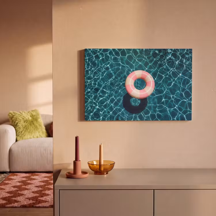 Drijvend - Zwemband - Water canvas 2cm klein -sfeer1