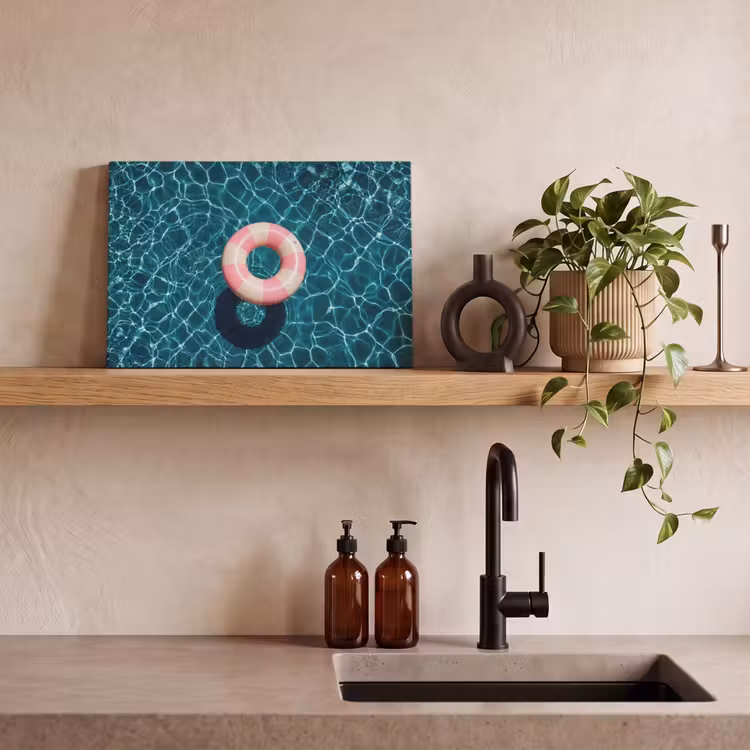 Drijvend - Zwemband - Water canvas 2cm klein -sfeer3