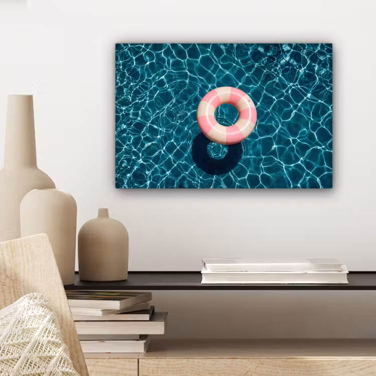 Drijvend - Zwemband - Water canvas 2cm klein -sfeer6