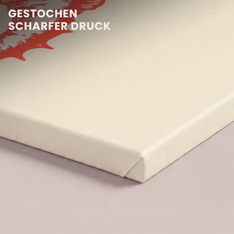 Zeepaardje - Rood - Fijne details canvas 2cm klein -uniquesellingpoint_afwerking-onlywow_DE