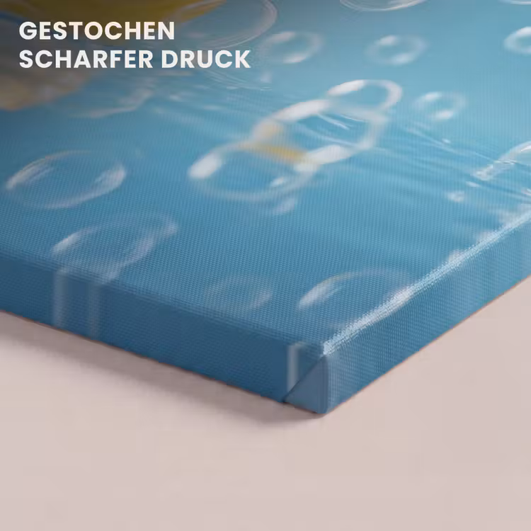 Bubbels - Badeend - Geel canvas 2cm klein -closeup_print_DE