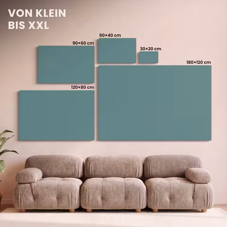 Serene - Teal - Blauw canvas 2cm klein 34 -Xsfeer8_DE