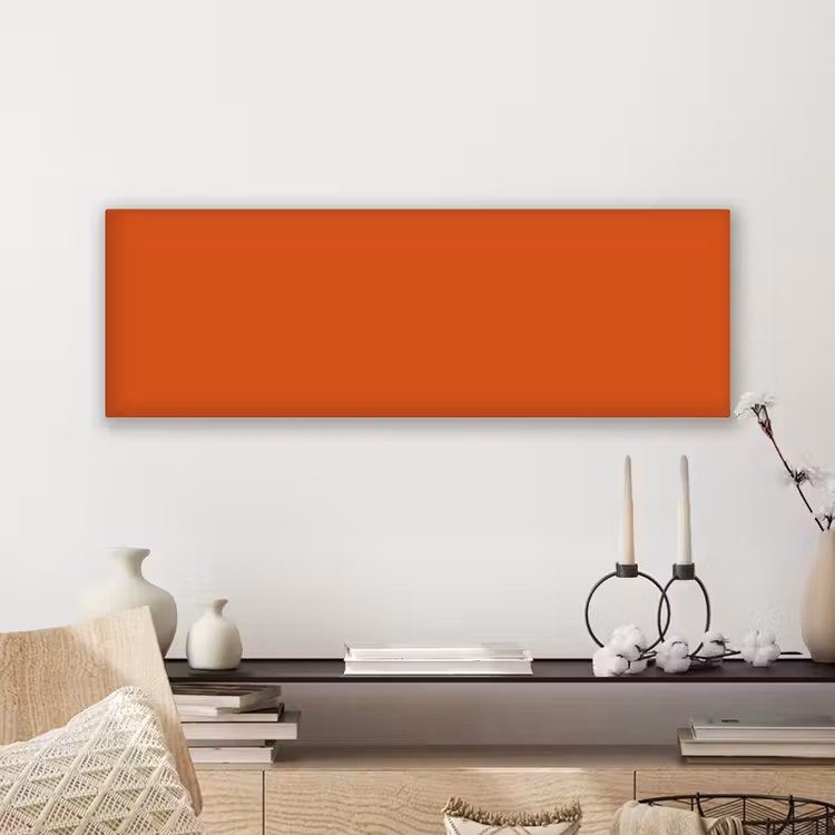Sienna - Aarde - Kleuren - Effen canvas 2cm klein 828 -sfeer6