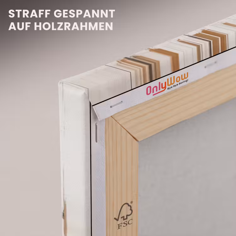 Zilver - Bestek - Hout canvas 2cm klein -uniquesellingpoint_afwerking-onlywow_DE