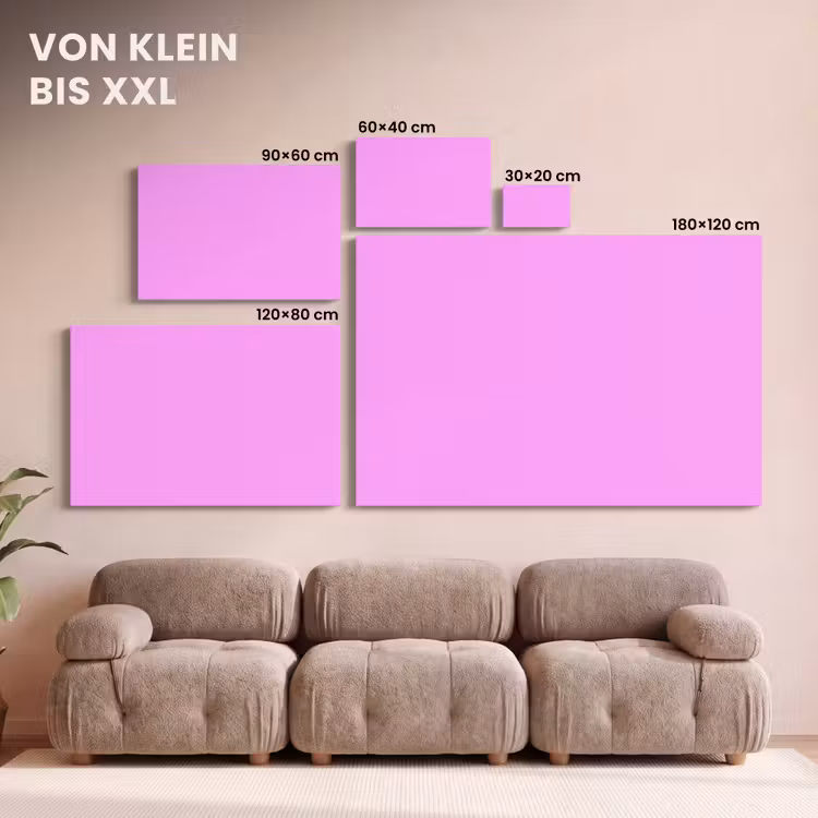 Soft - Lavender - Roze canvas 2cm klein 34 -Xsfeer8_DE